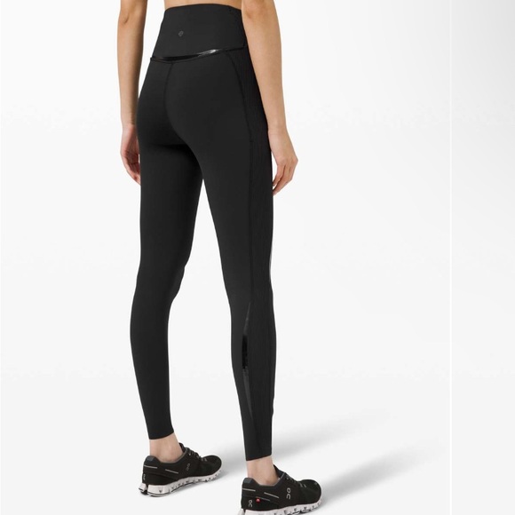 Lululemon Brand New Gloss Trim Run Super High-Rise Tight 28" - Picture 2 of 3